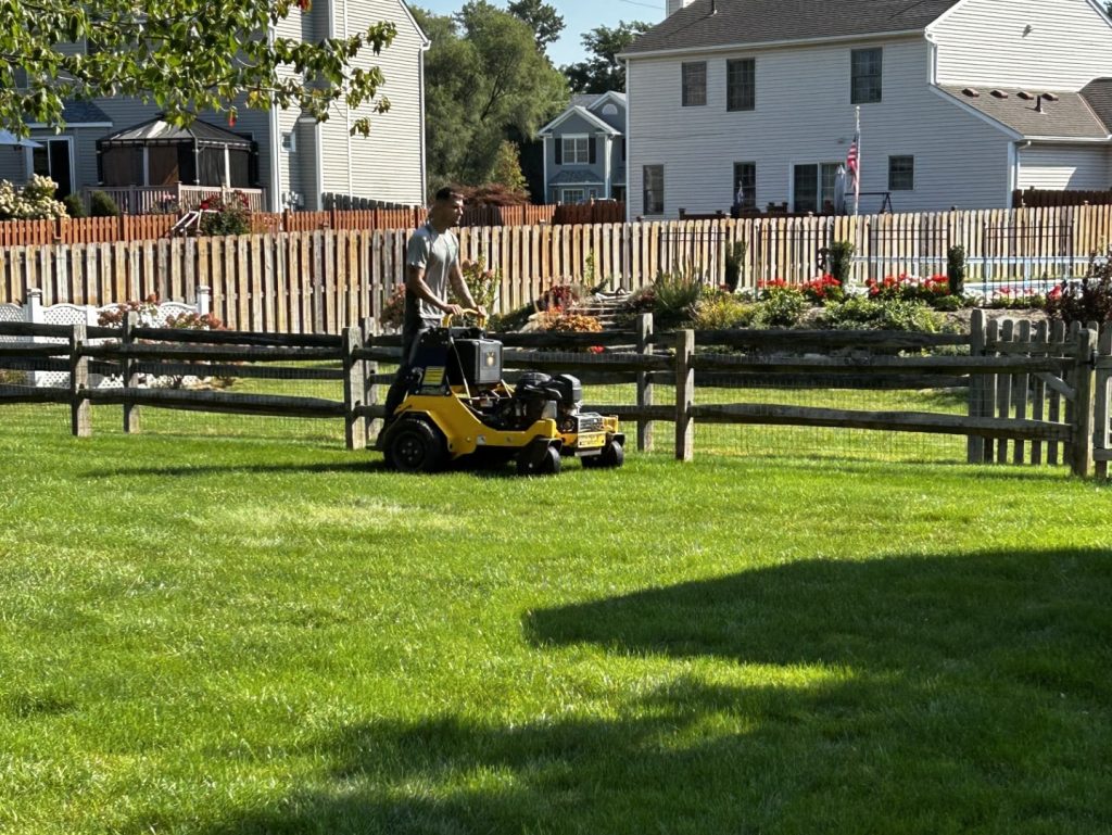 Lawn care service area